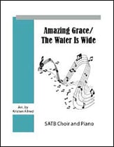 Amazing Grace/ The Water Is Wide (SATB) SATB choral sheet music cover